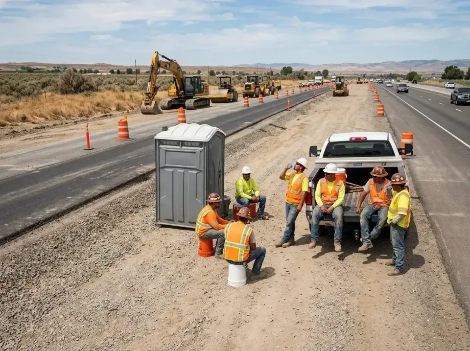 highway-road-construction-crew-007 — frequently asked questions, Porta Potty and Restroom Rentals in Edgefield, SC